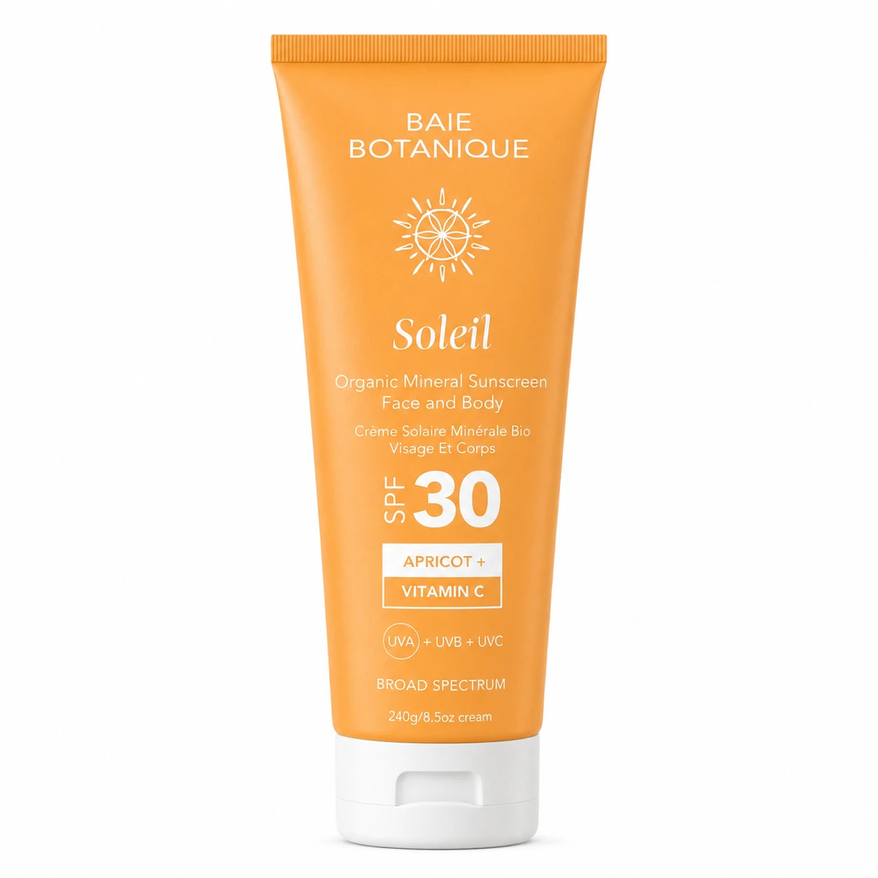 Face & Body Mineral Sunscreen SPF 30 with Vitamin C