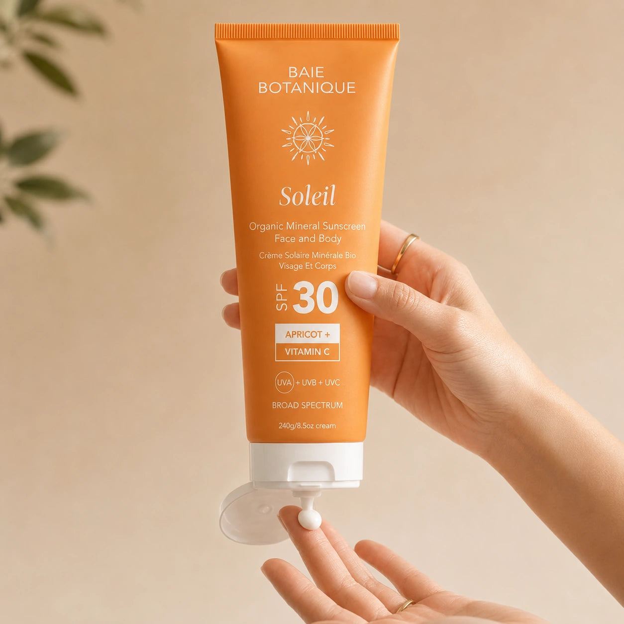 Face & Body Mineral Sunscreen SPF 30 with Vitamin C