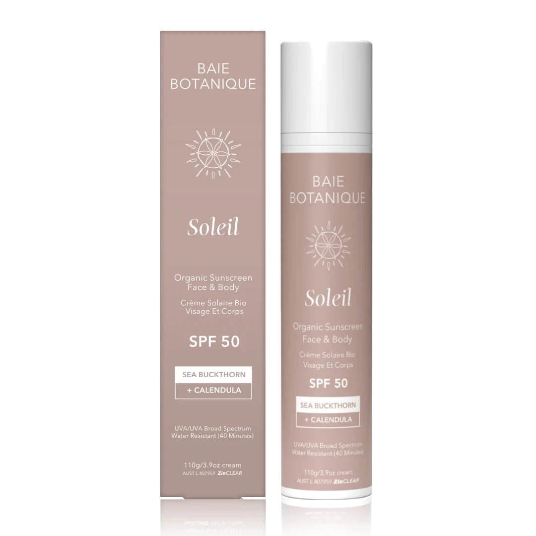 Baie Soleil Face & Body Sunscreen Sunscreen Baie Botanique™ | Organic and Vegan Skincare
