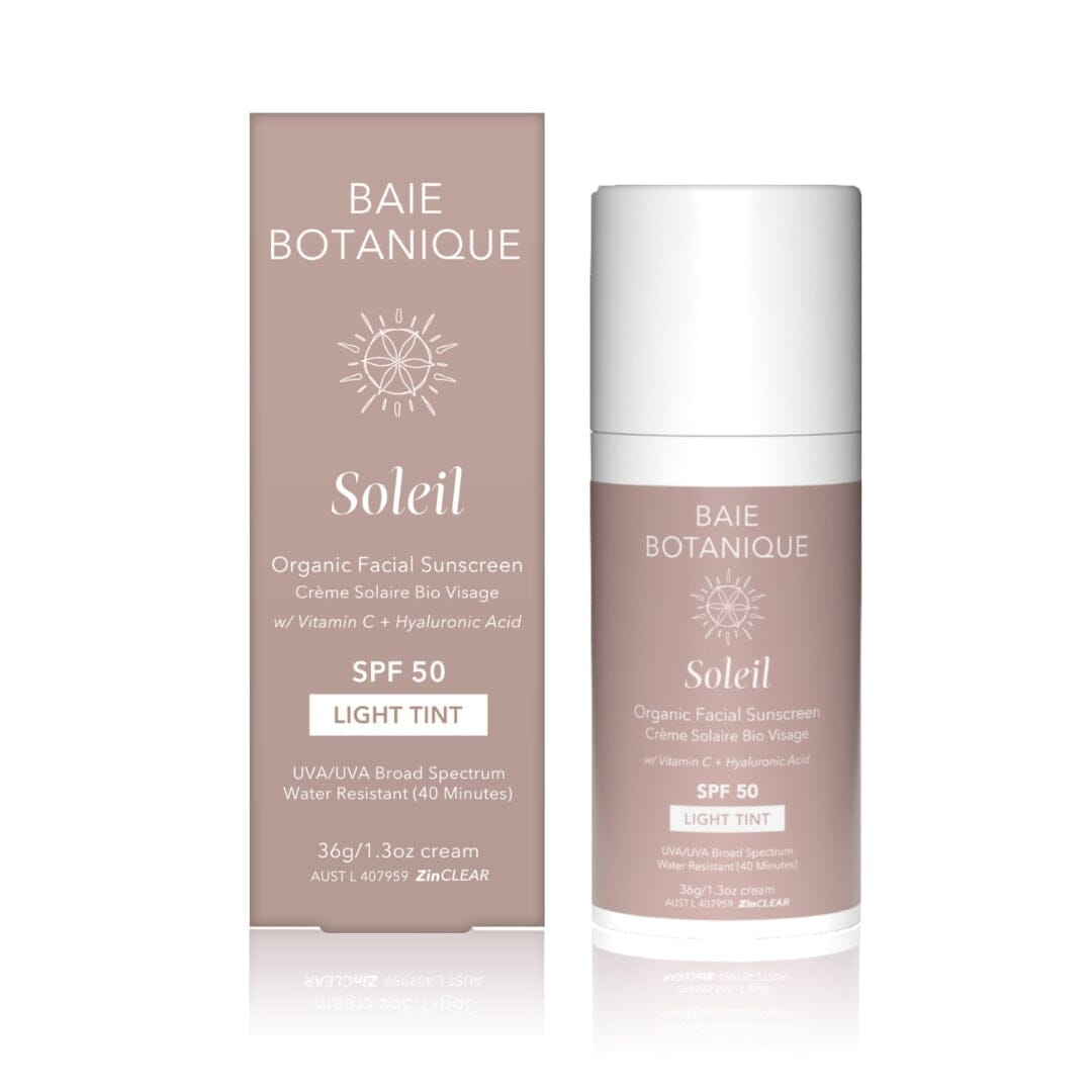 Baie Soleil Facial Sunscreen Sunscreen Baie Botanique™ | Organic and Vegan Skincare