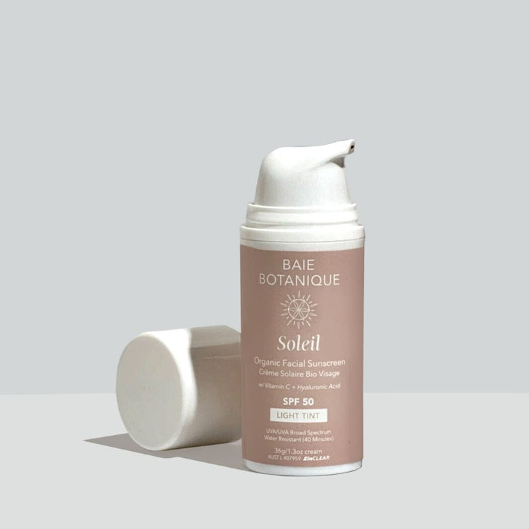 Baie Soleil Facial Sunscreen Sunscreen Baie Botanique™ | Organic and Vegan Skincare