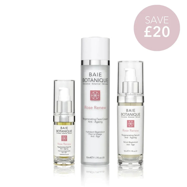 Essential Moisture Bundle Bundle Baie Botanique Serum 50ml + Face Cream 50ml + Facial Oil 15ml 