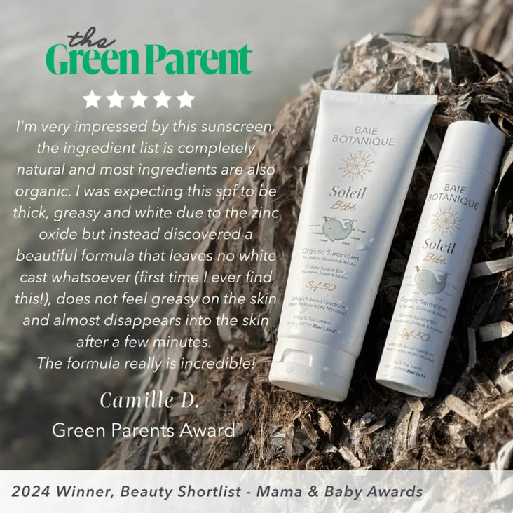 Organic Mineral Sunscreen Baby & Children SPF50