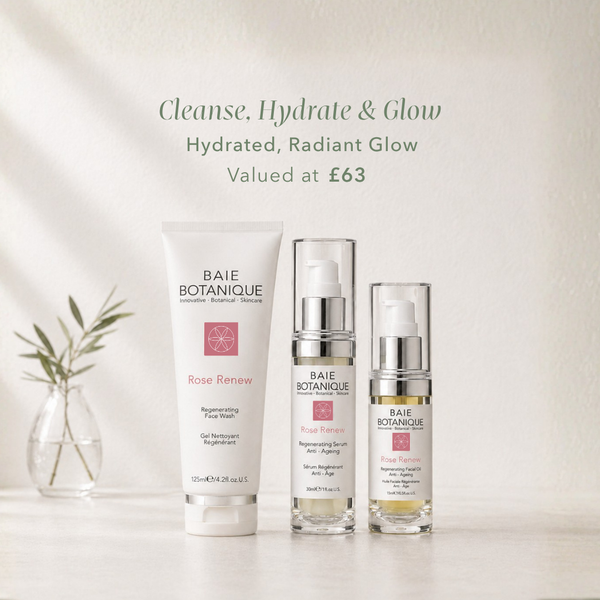 Cleanse, Hydrate + Glow