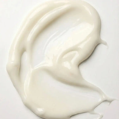 Close-up texture shot of Rose + Cupuaçu Enzyme Cleanser showing its creamy, non-stripping enzymatic formula