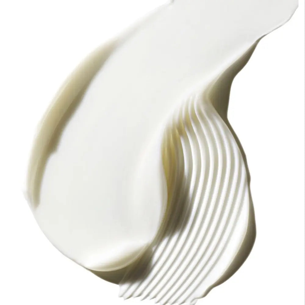 Close-up texture of Baie Botanique regenerating rose anti-ageing eye cream showing silky, lightweight consistency