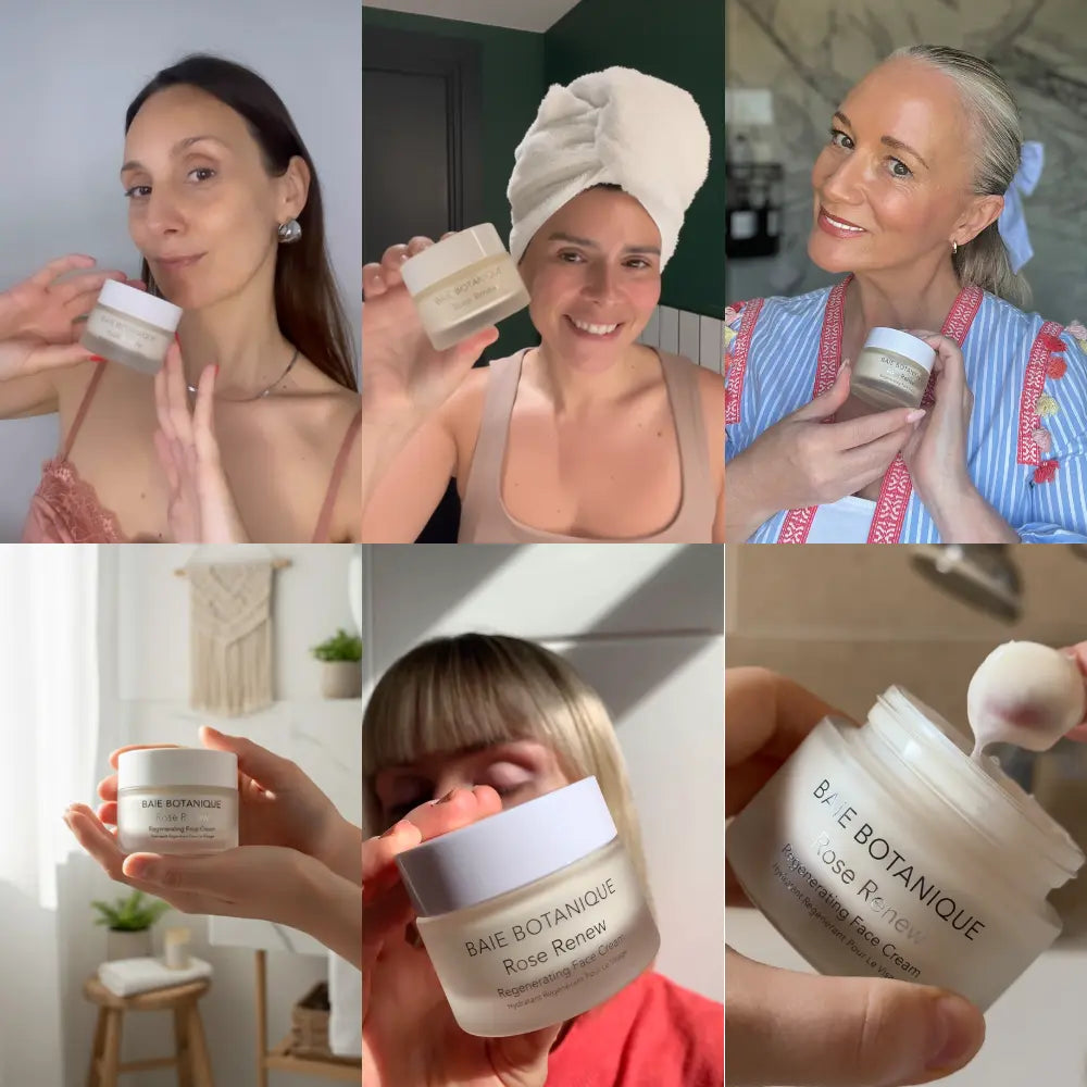 Baie Botanique clean and ethical skincare brand with organic vegan face cream