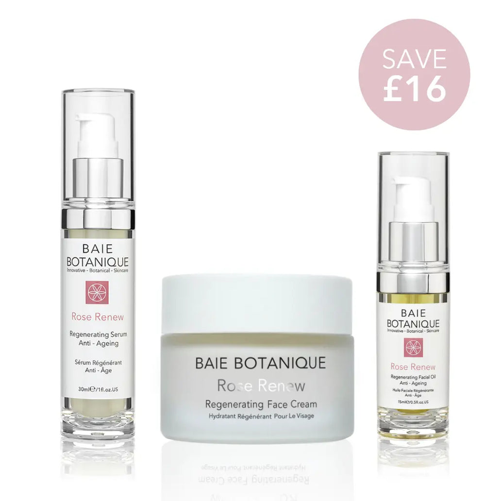 Essential Moisture Bundle Bundle Baie Botanique Serum 30ml + Face Cream 50ml + Facial Oil 15ml