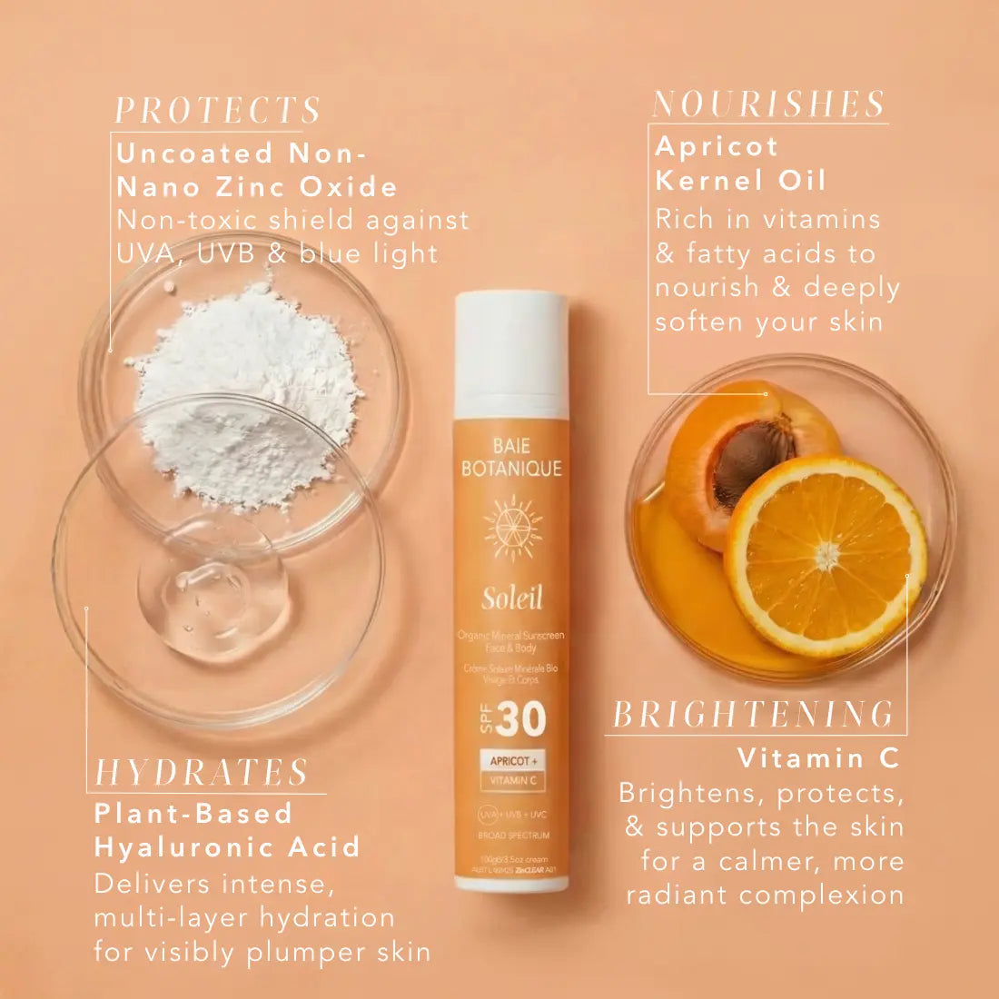 mineral sunblock key ingredients spf 30
