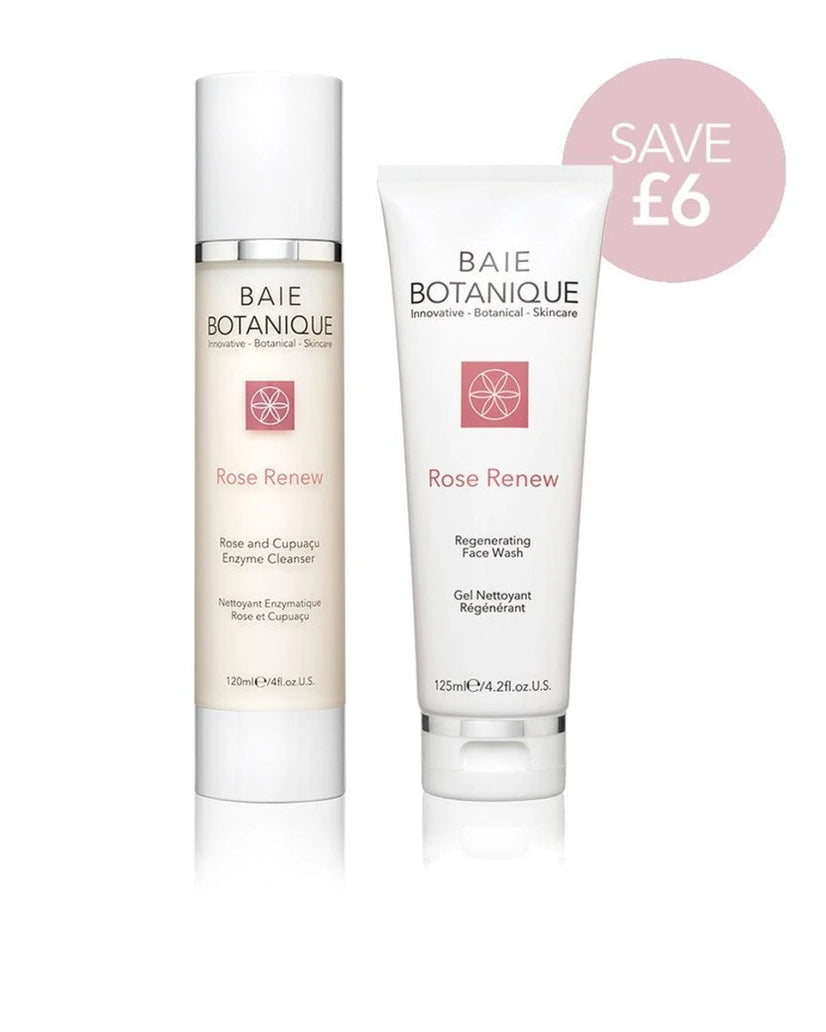 baie botanique double cleanse duo face wash enzyme cleanser