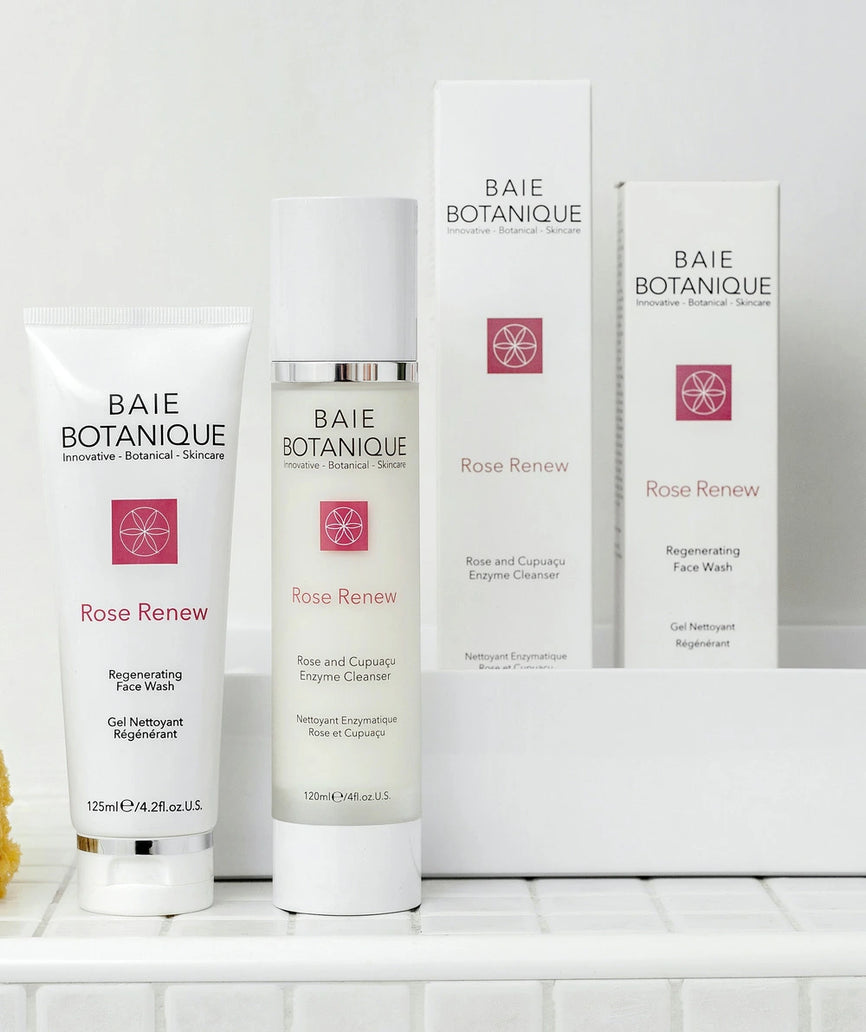 baie botanique double cleanse duo face wash enzyme cleanser